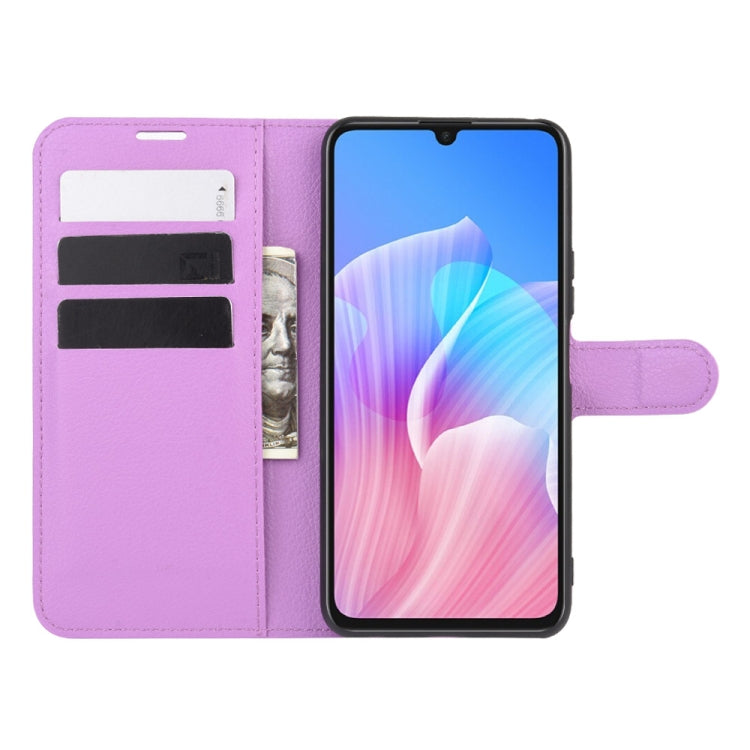 For Huawei Enjoy Z 5G Litchi Texture Horizontal Flip Protective Case with Holder & Card Slots & Wallet