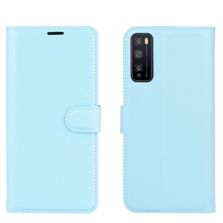 For Huawei Enjoy Z 5G Litchi Texture Horizontal Flip Protective Case with Holder & Card Slots & Wallet