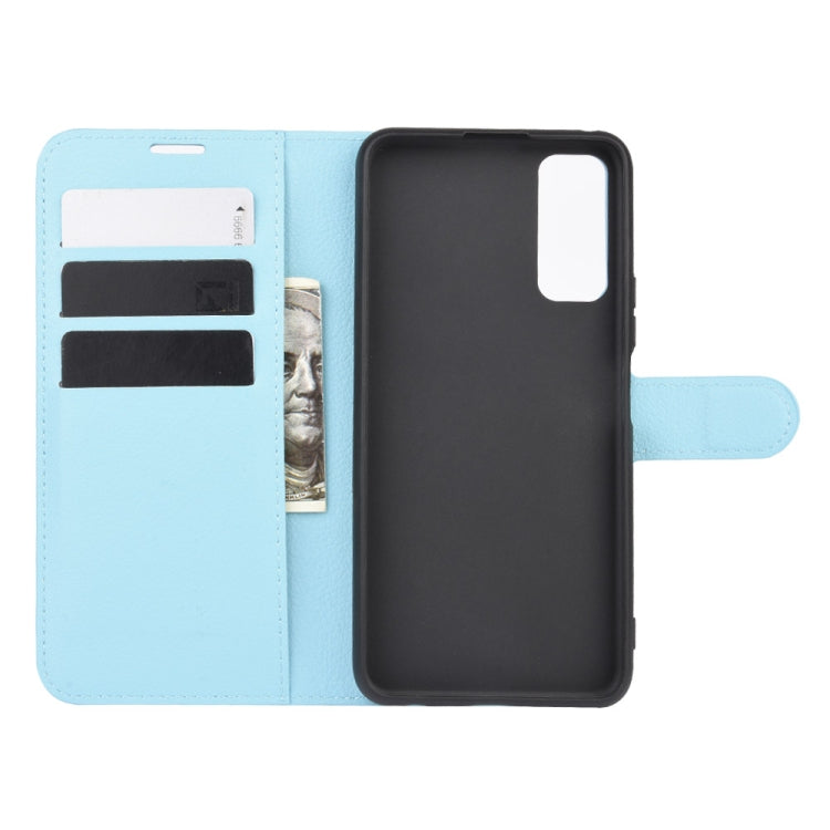 For Huawei Enjoy Z 5G Litchi Texture Horizontal Flip Protective Case with Holder & Card Slots & Wallet
