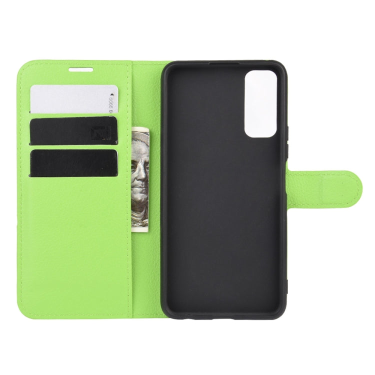 For Huawei Enjoy Z 5G Litchi Texture Horizontal Flip Protective Case with Holder & Card Slots & Wallet