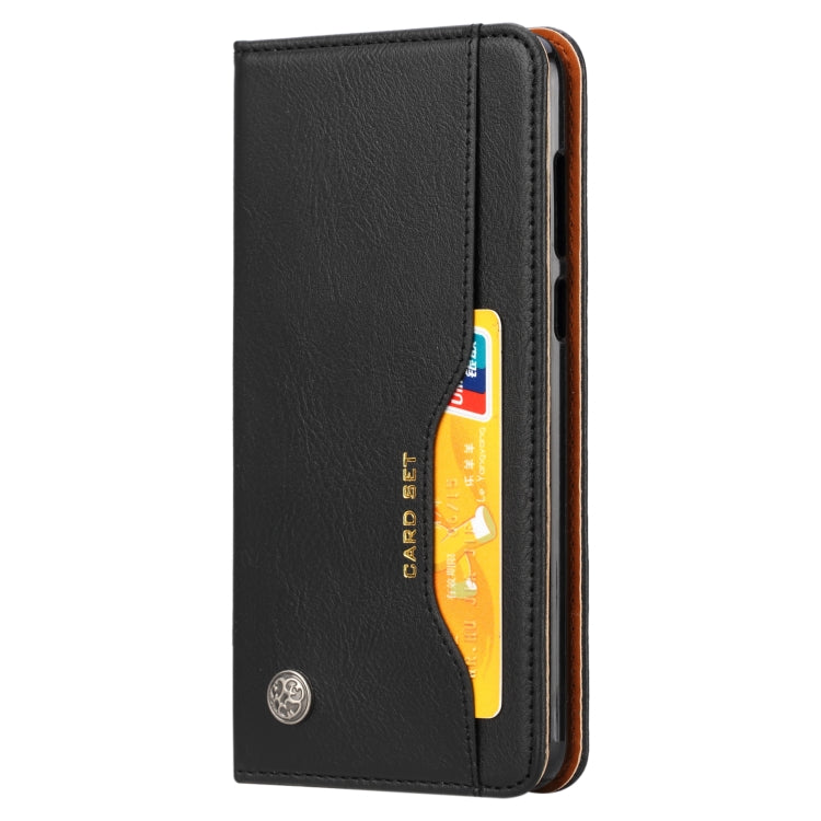 Knead Skin Texture Horizontal Flip Leather Case for Huawei Y9(2018) / Enjoy 8 Plus, with Photo Frame & Holder & Card Slots & Wallet