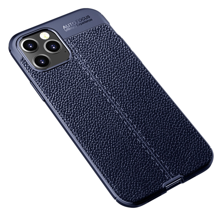 For iPhone 12 Pro Max Litchi Texture TPU Shockproof Case