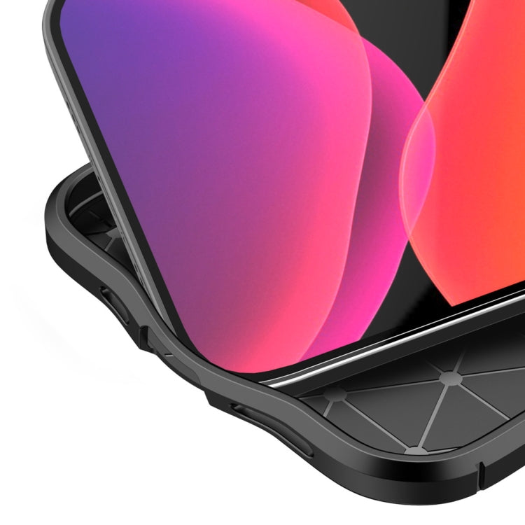 For iPhone 12 Pro Max Litchi Texture TPU Shockproof Case