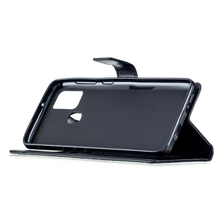 For Samsung Galaxy A21s Crazy Horse Texture Horizontal Flip Leather Case with Holder & Card Slots & Wallet & Photo Frame