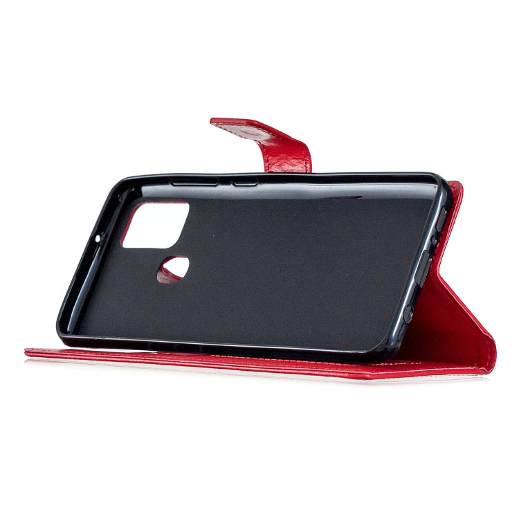 For Samsung Galaxy A21s Crazy Horse Texture Horizontal Flip Leather Case with Holder & Card Slots & Wallet & Photo Frame