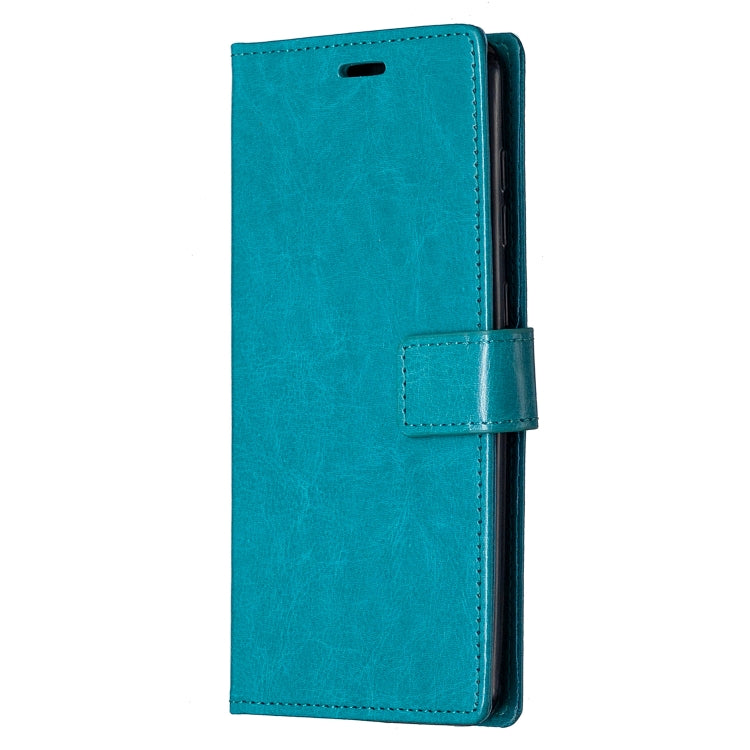 For Samsung Galaxy A21s Crazy Horse Texture Horizontal Flip Leather Case with Holder & Card Slots & Wallet & Photo Frame