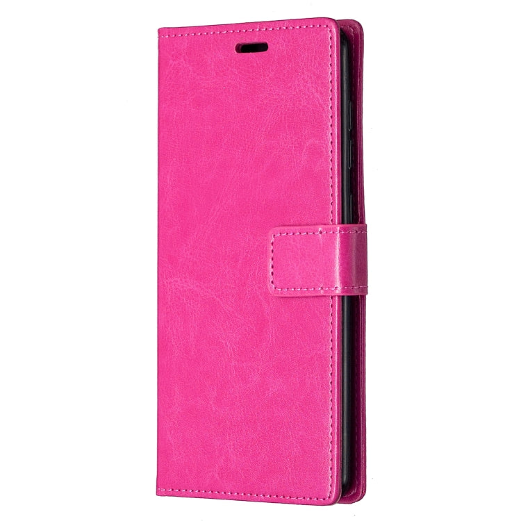For Samsung Galaxy A21s Crazy Horse Texture Horizontal Flip Leather Case with Holder & Card Slots & Wallet & Photo Frame
