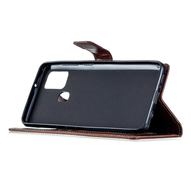 For Samsung Galaxy A21s Crazy Horse Texture Horizontal Flip Leather Case with Holder & Card Slots & Wallet & Photo Frame