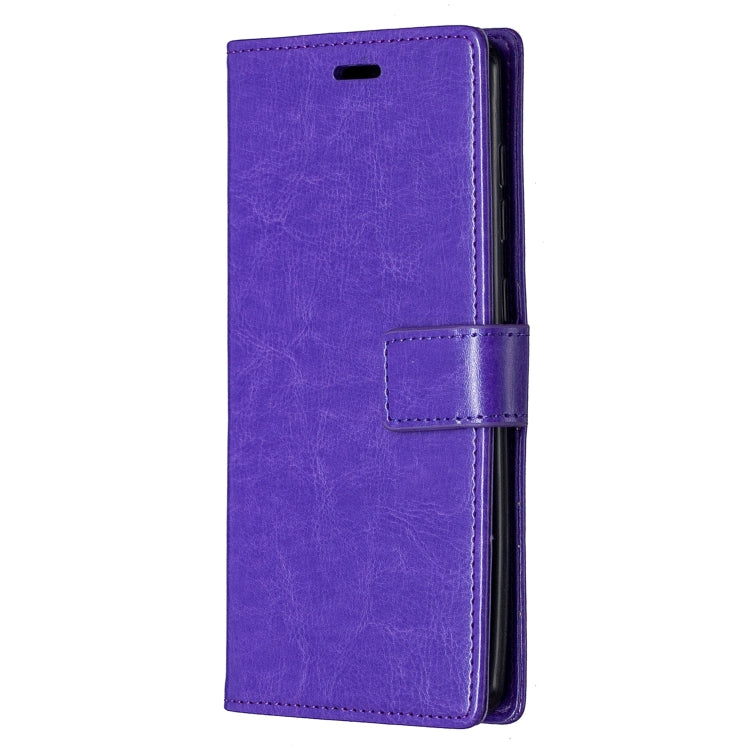 For Samsung Galaxy A21s Crazy Horse Texture Horizontal Flip Leather Case with Holder & Card Slots & Wallet & Photo Frame