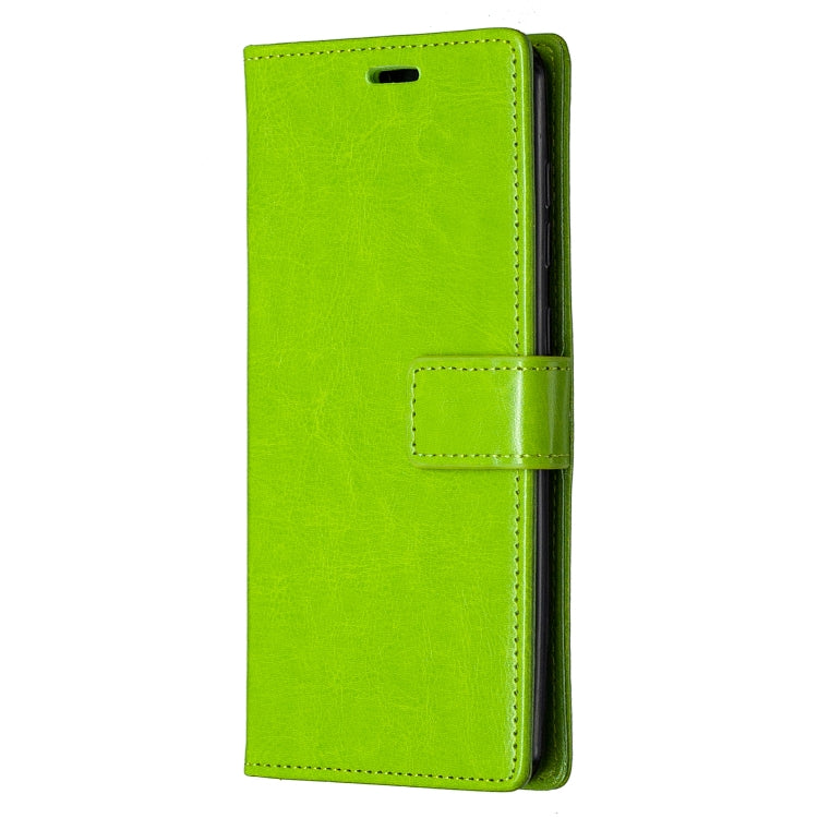For Samsung Galaxy A21s Crazy Horse Texture Horizontal Flip Leather Case with Holder & Card Slots & Wallet & Photo Frame