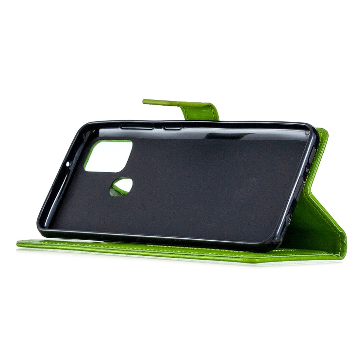 For Samsung Galaxy A21s Crazy Horse Texture Horizontal Flip Leather Case with Holder & Card Slots & Wallet & Photo Frame