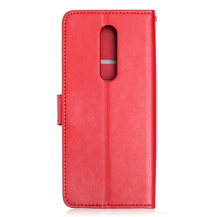 For OnePlus 8 Crazy Horse Texture Horizontal Flip Leather Case with Holder & Card Slots & Wallet & Photo Frame