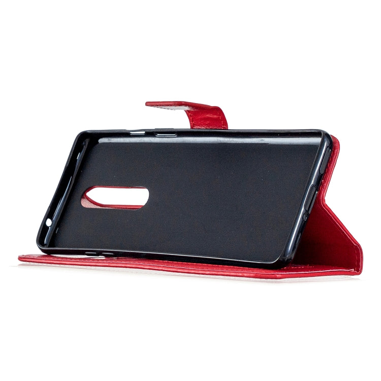 For OnePlus 8 Crazy Horse Texture Horizontal Flip Leather Case with Holder & Card Slots & Wallet & Photo Frame