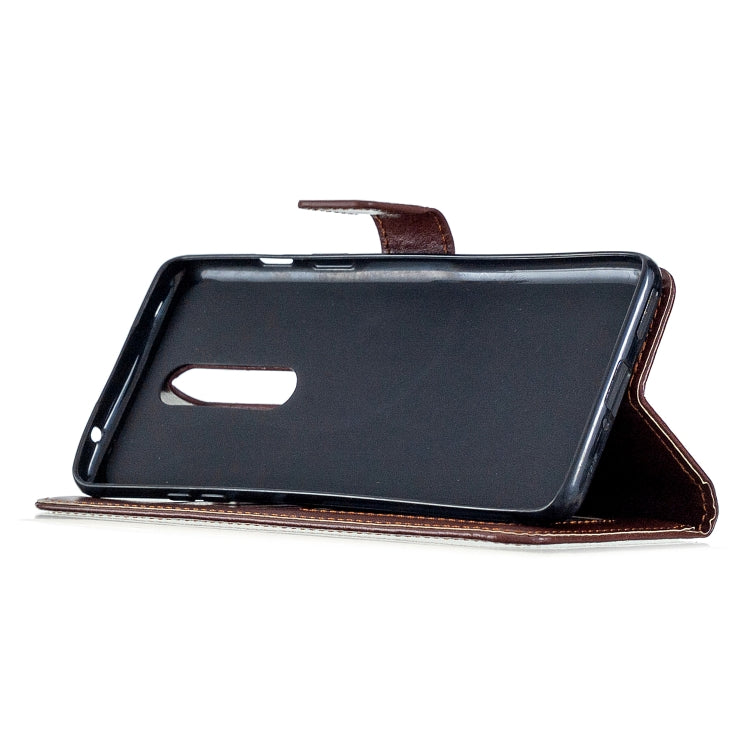 For OnePlus 8 Crazy Horse Texture Horizontal Flip Leather Case with Holder & Card Slots & Wallet & Photo Frame