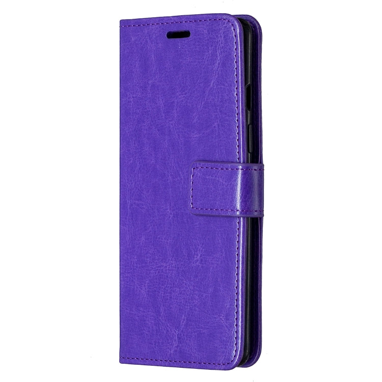 For OnePlus 8 Crazy Horse Texture Horizontal Flip Leather Case with Holder & Card Slots & Wallet & Photo Frame