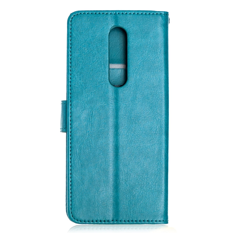 For OnePlus 8 Crazy Horse Texture Horizontal Flip Leather Case with Holder & Card Slots & Wallet & Photo Frame