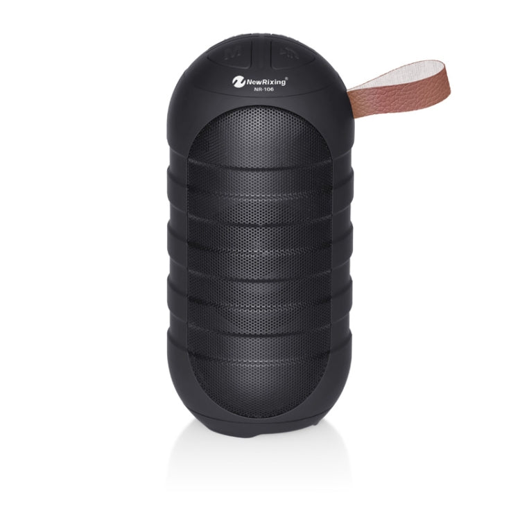 NewRixing NR-106 Mini Portable Stereo Bluetooth Speaker, Support Hands-free Calling & TF Card Slot & FM