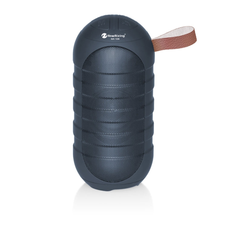 NewRixing NR-106 Mini Portable Stereo Bluetooth Speaker, Support Hands-free Calling & TF Card Slot & FM