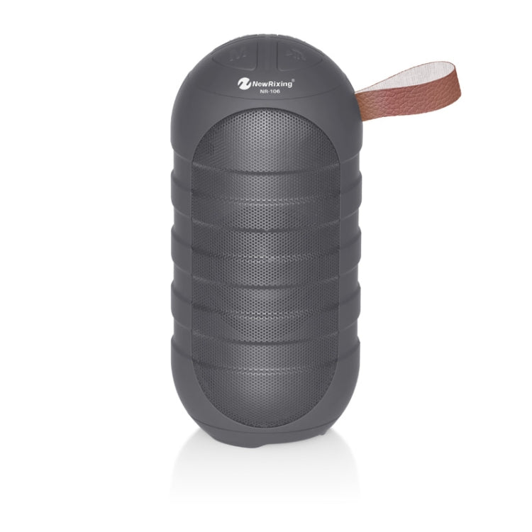 NewRixing NR-106 Mini Portable Stereo Bluetooth Speaker, Support Hands-free Calling & TF Card Slot & FM