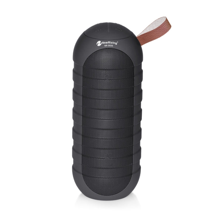 NewRixing NR-3025L Portable Stereo Wireless Bluetooth Speaker with LED Flashlight & TF Card Slot & FM, Built-in Microphone
