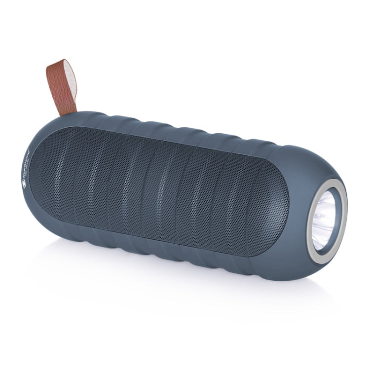 NewRixing NR-3025L Portable Stereo Wireless Bluetooth Speaker with LED Flashlight & TF Card Slot & FM, Built-in Microphone