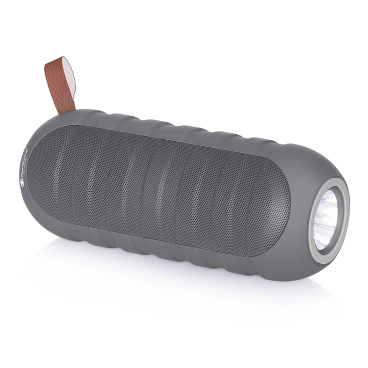 NewRixing NR-3025L Portable Stereo Wireless Bluetooth Speaker with LED Flashlight & TF Card Slot & FM, Built-in Microphone