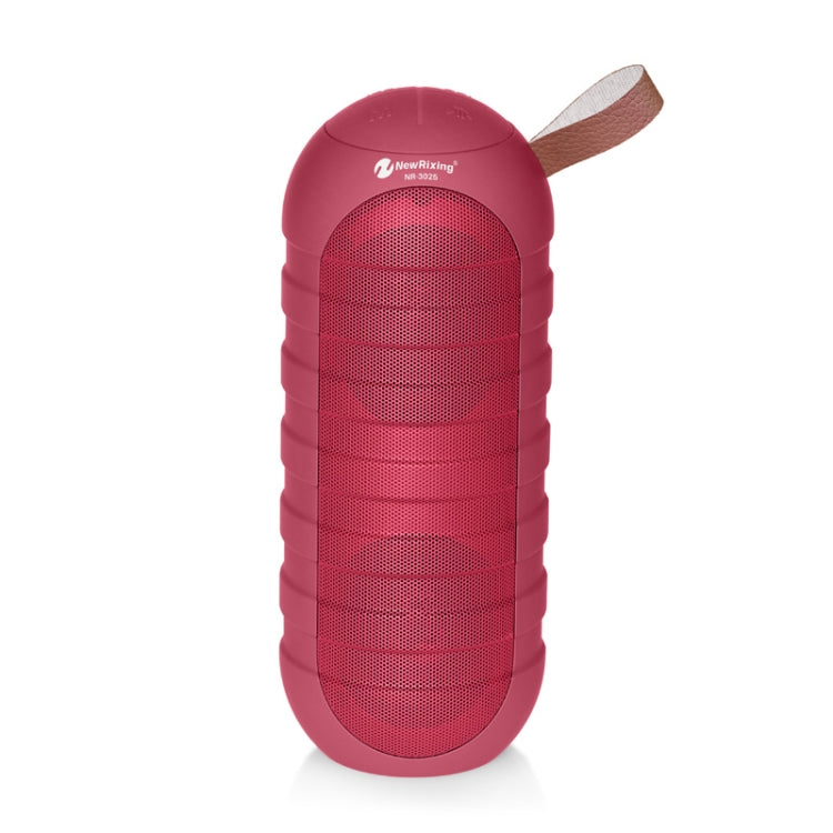 NewRixing NR-3025L Portable Stereo Wireless Bluetooth Speaker with LED Flashlight & TF Card Slot & FM, Built-in Microphone