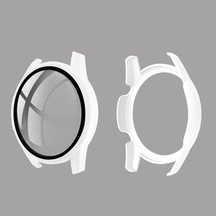 For Huawei watch GT2 46MM oil-injected PC Shell +9H Tempered Glass Film Integrated Protective Shell