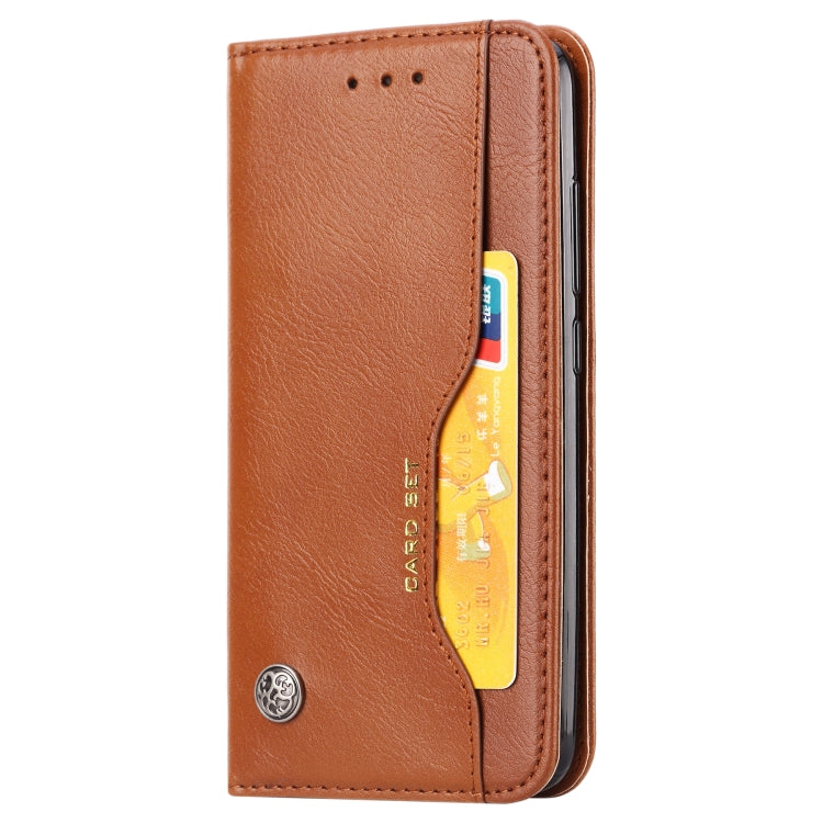 Knead Skin Texture Horizontal Flip Leather Case for Xiaomi Redmi 6 / 6A, with Photo Frame & Holder & Card Slots & Wallet