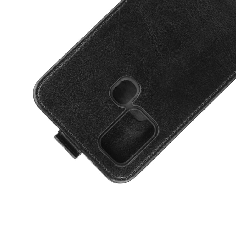 For Samsung Galaxy M31 R64 Texture Single Vertical Flip Leather Protective Case with Card Slots & Photo Frame