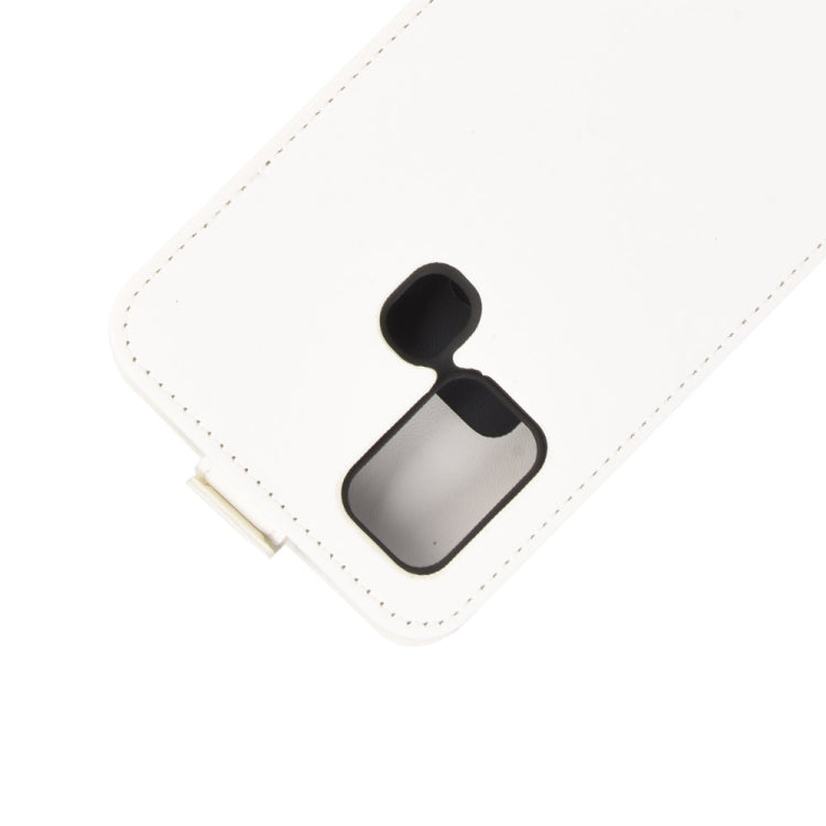 For Samsung Galaxy M31 R64 Texture Single Vertical Flip Leather Protective Case with Card Slots & Photo Frame