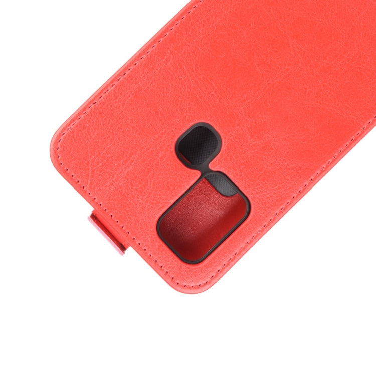For Samsung Galaxy M31 R64 Texture Single Vertical Flip Leather Protective Case with Card Slots & Photo Frame