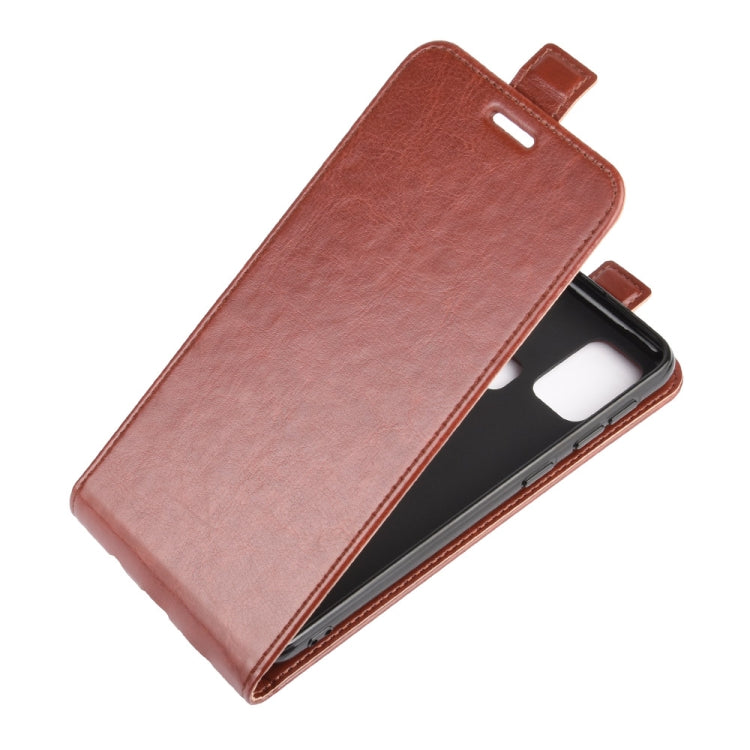 For Samsung Galaxy M31 R64 Texture Single Vertical Flip Leather Protective Case with Card Slots & Photo Frame