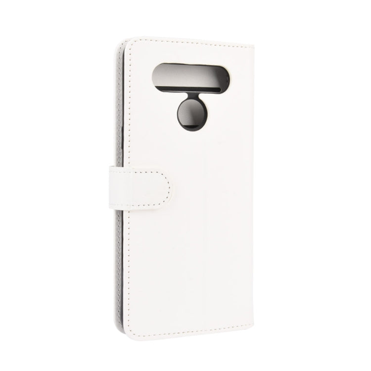 For LG K41S / K51S R64 Texture Single Horizontal Flip Protective Case with Holder & Card Slots & Wallet& Photo Frame