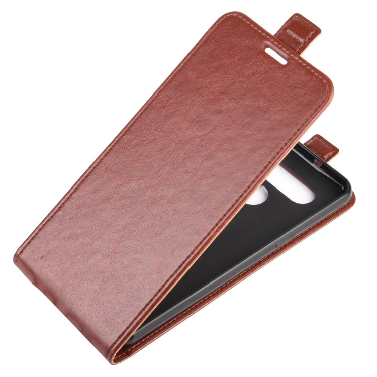 For LG K41S / K51S R64 Texture Single Vertical Flip Leather Protective Case with Card Slots & Photo Frame