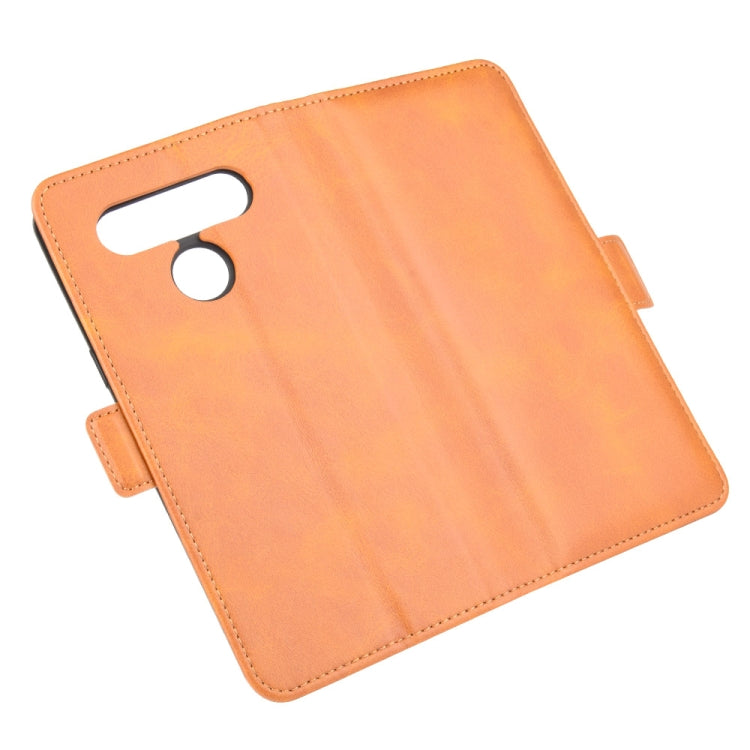 For LG K41S / K51S Dual-side Magnetic Buckle Horizontal Flip Leather Case with Holder & Card Slots & Wallet