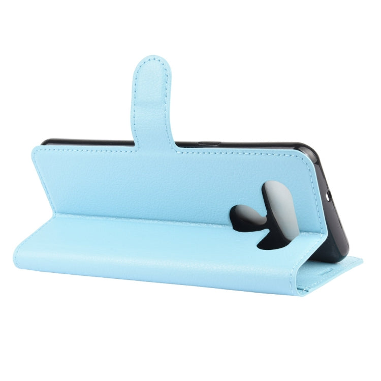 For LG K41S / K51S Litchi Texture Horizontal Flip Protective Case with Holder & Card Slots & Wallet