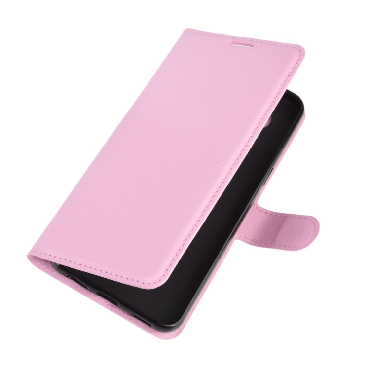 For LG K41S / K51S Litchi Texture Horizontal Flip Protective Case with Holder & Card Slots & Wallet