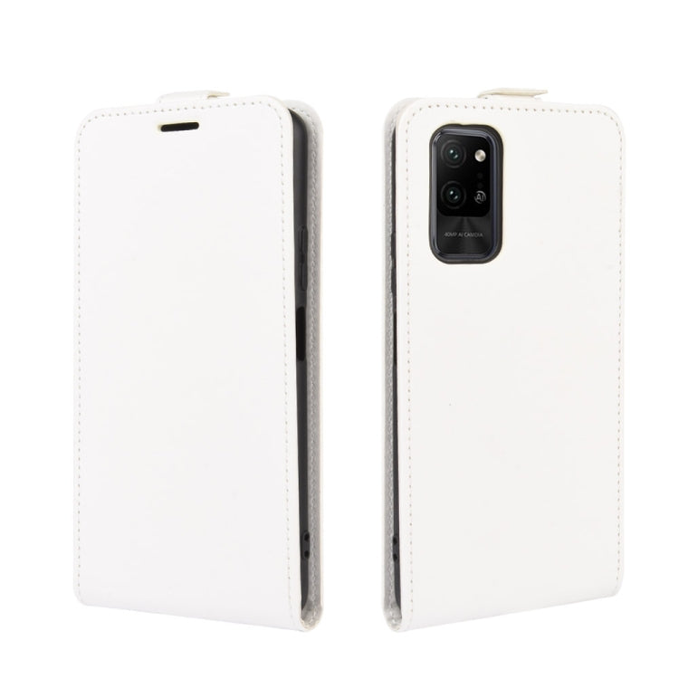 For Huawei Honor Play4 Pro / Honor V30 R64 Texture Single Vertical Flip Leather Protective Case with Card Slots & Photo Frame