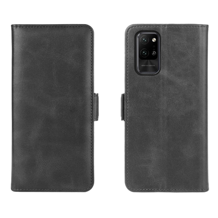 For Huawei Honor Play4 Pro/Honor V30  Dual-side Magnetic Buckle Horizontal Flip Leather Case with Holder & Card Slots & Wallet