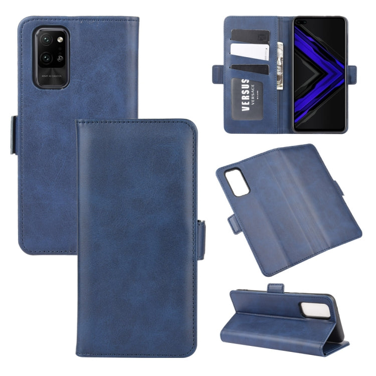For Huawei Honor Play4 Pro/Honor V30  Dual-side Magnetic Buckle Horizontal Flip Leather Case with Holder & Card Slots & Wallet