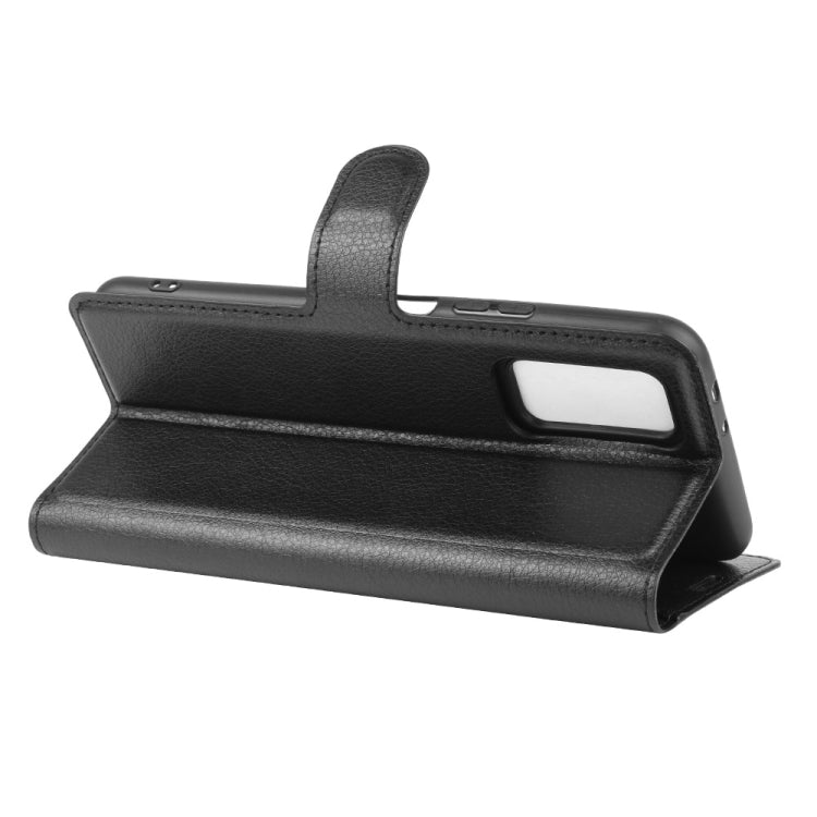 For Huawei Honor Play4 Pro/Honor V30 Litchi Texture Horizontal Flip Leather Case with Holder & Card Slots & Wallet