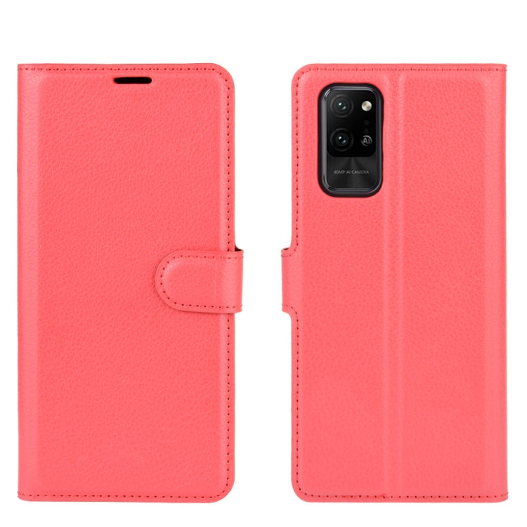 For Huawei Honor Play4 Pro/Honor V30 Litchi Texture Horizontal Flip Leather Case with Holder & Card Slots & Wallet