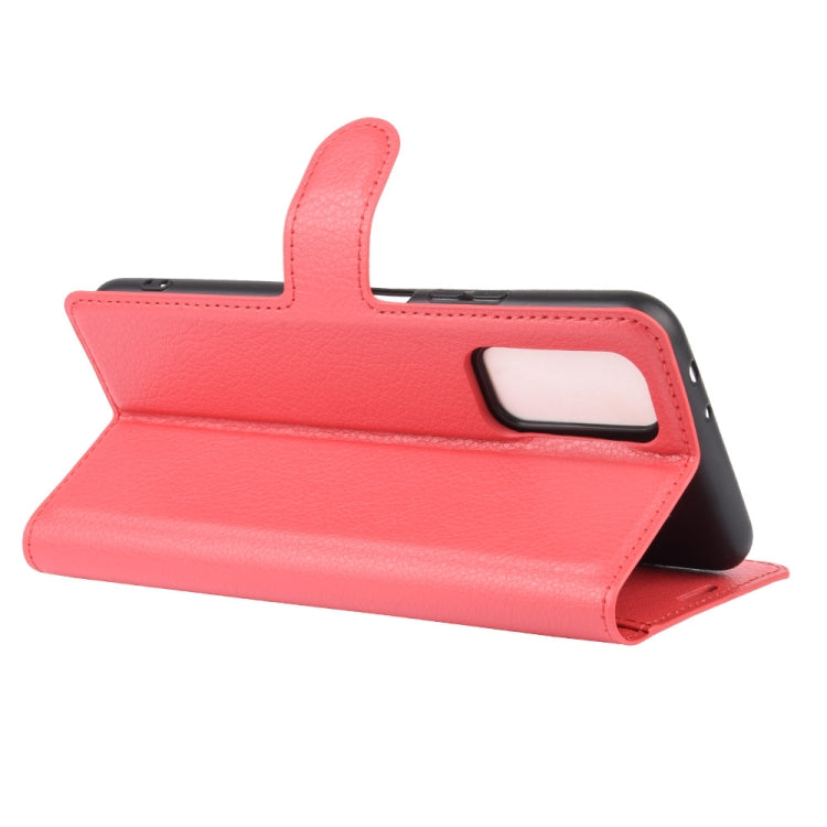 For Huawei Honor Play4 Pro/Honor V30 Litchi Texture Horizontal Flip Leather Case with Holder & Card Slots & Wallet