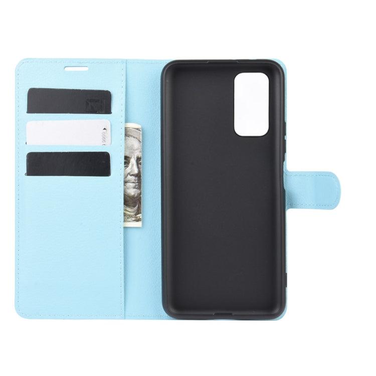 For Huawei Honor Play4 Pro/Honor V30 Litchi Texture Horizontal Flip Leather Case with Holder & Card Slots & Wallet