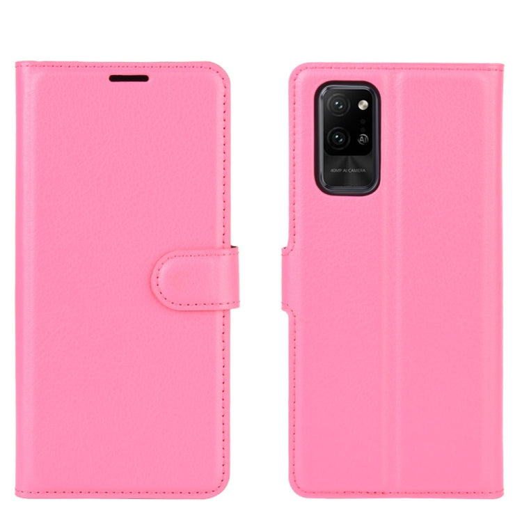 For Huawei Honor Play4 Pro/Honor V30 Litchi Texture Horizontal Flip Leather Case with Holder & Card Slots & Wallet