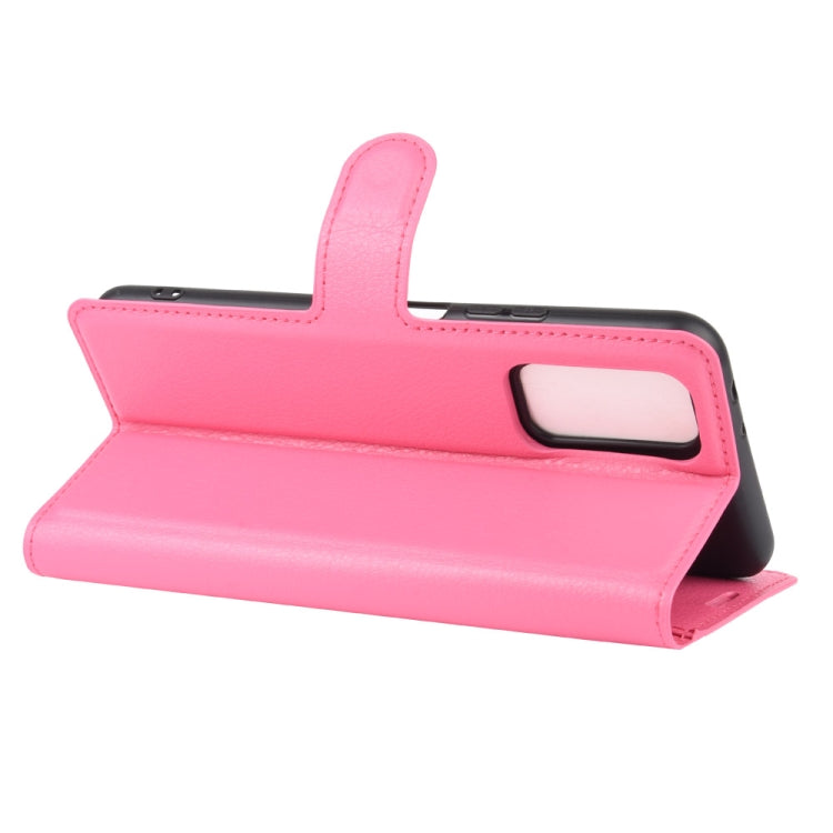 For Huawei Honor Play4 Pro/Honor V30 Litchi Texture Horizontal Flip Leather Case with Holder & Card Slots & Wallet