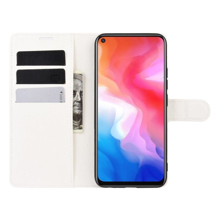 For Vivo Y50/Y30 Litchi Texture Horizontal Flip Protective Case with Holder & Card Slots & Wallet