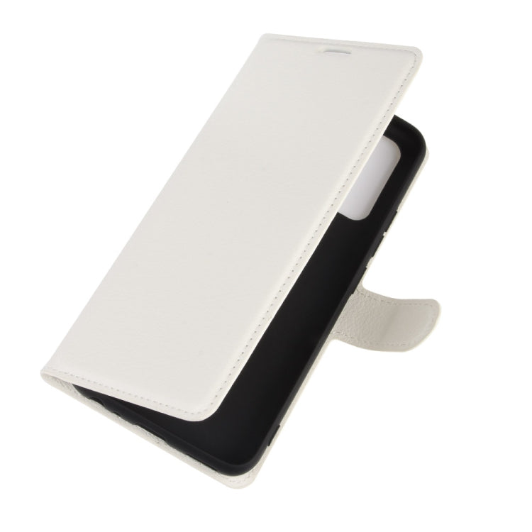 For Vivo Y50/Y30 Litchi Texture Horizontal Flip Protective Case with Holder & Card Slots & Wallet