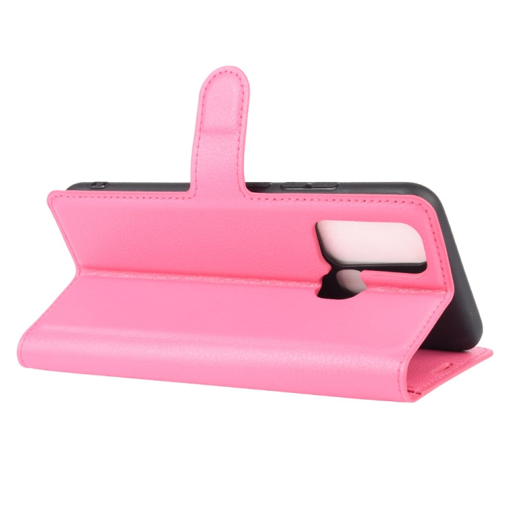 For Vivo Y50/Y30 Litchi Texture Horizontal Flip Protective Case with Holder & Card Slots & Wallet